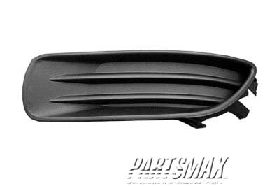 1038 | 2003-2004 TOYOTA COROLLA LT Front bumper insert fog lamp hole cover; CE/LE | TO1038103|5212802060