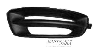 520 | 1998-1999 TOYOTA AVALON LT Front bumper insert fog lamp hole cover; XL | TO1038105|52128AC010