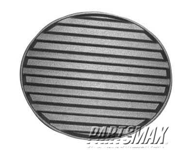 1038 | 2001-2004 TOYOTA SEQUOIA LT Front bumper insert fog lamp hole cover; black - paint to match | TO1038108|521280C020