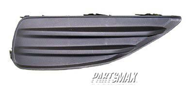 1038 | 2009-2014 TOYOTA MATRIX LT Front bumper insert w/o Spoiler; w/o Fog Lamps | TO1038126|5212802260