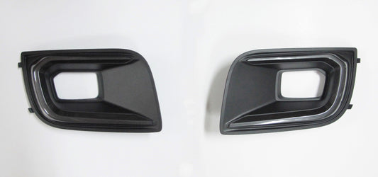 520 | 2018-2020 TOYOTA SEQUOIA LT Front bumper insert SR5; w/o TRD Sport Pkg; Fog Lamp Bezel; Gray | TO1038218|520400C010
