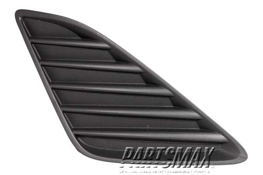 1039 | 2012-2014 TOYOTA CAMRY RT Front bumper insert HYBRID; Fog Lamp Opening Cover; w/o Fog Lamps | TO1039147|5212706260
