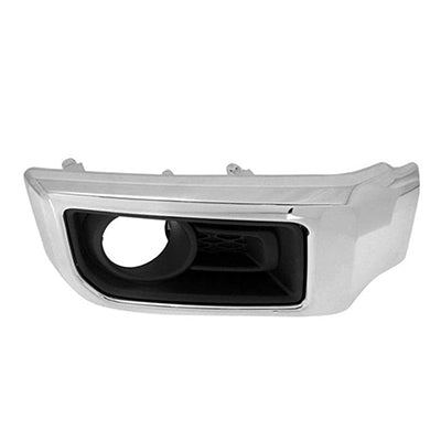 1039 | 2014-2021 TOYOTA 4RUNNER RT Front bumper insert Fog Lamp Bezel; w/Chrome Trim; w/Fog Lamps | TO1039180|5270235010
