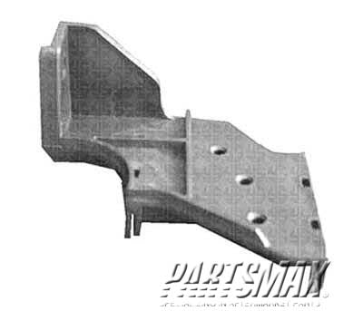 1043 | 1998-2000 TOYOTA TACOMA RT Front bumper cover support 4WD; side support | TO1043104|5211535080