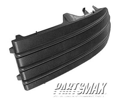 1089 | 2004-2005 TOYOTA SIENNA RT Front bumper filler filler panel - next to fog lamp hole | TO1089109|52127AE010