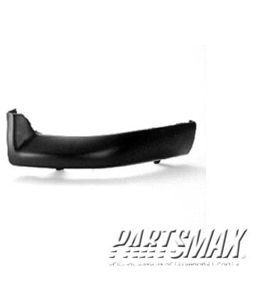 810 | 2003-2004 TOYOTA MATRIX Front bumper spoiler left side; XR/XRS; prime | TO1093106|7685202900
