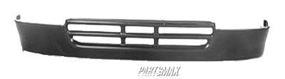 830 | 1989-1991 TOYOTA PICKUP Front bumper valance 2WD; charcoal grey | TO1095164|5391189114
