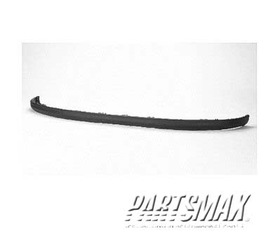 1095 | 2000-2006 TOYOTA TUNDRA Front bumper valance w/steel cover; black - paint to match | TO1095180|539110C010