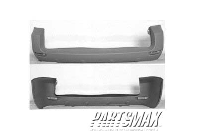 2430 | 2006-2008 TOYOTA RAV4 Rear bumper cover w/o flares | TO1100241|5215942905