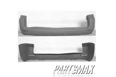 2430 | 2006-2012 TOYOTA RAV4 Rear bumper cover w/wheel opening flares | TO1100242|5215942906