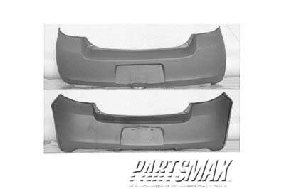 1100 | 2006-2008 TOYOTA YARIS Rear bumper cover H/B; prime | TO1100252|5215952920