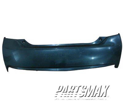 1100 | 2010-2015 TOYOTA PRIUS Rear bumper cover Type G|Type S; w/Spoiler Holes; prime | TO1100280|5215947916