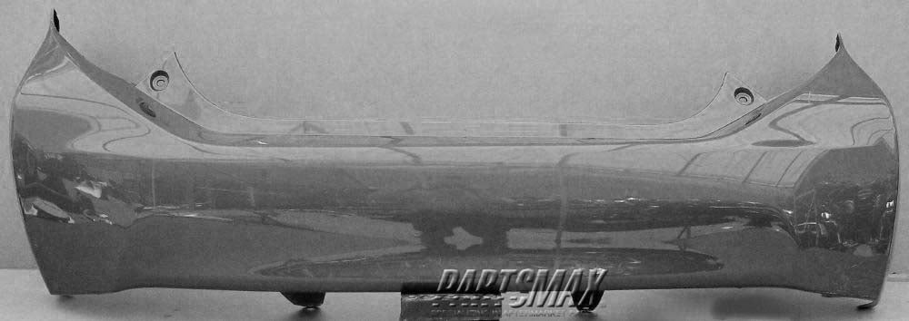 2430 | 2012-2016 TOYOTA PRIUS c Rear bumper cover prime | TO1100302|5215952981