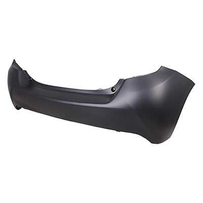 2430 | 2015-2017 TOYOTA YARIS Rear bumper cover H/B; prime | TO1100314|521590U917