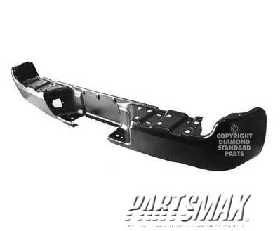 1102 | 2005-2015 TOYOTA TACOMA Rear bumper face bar w/2.7L engine; 2WD; except SR5; prime | TO1102241|5215104051