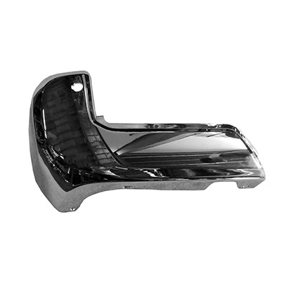 1104 | 2016-2021 TOYOTA TACOMA LT Rear bumper extension outer End Cap; w/Parking Assist; Chrome | TO1104132|5215604050
