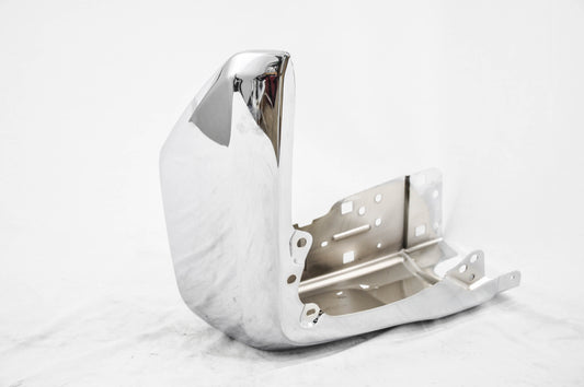 1105 | 2014-2016 TOYOTA TUNDRA RT Rear bumper extension outer w/Parking Assist; Chrome | TO1105124|521510C110