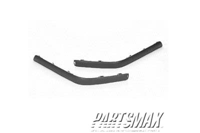 1158 | 1998-1999 TOYOTA TERCEL LT Rear bumper impact strip dark gray | TO1158102|5275316080B0