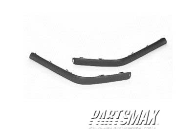 1159 | 1998-1999 TOYOTA TERCEL RT Rear bumper impact strip dark gray | TO1159102|5275216080B0