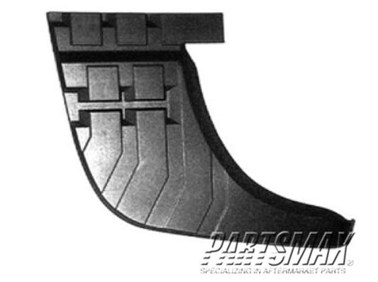 2860 | 2007-2013 TOYOTA TUNDRA RT Rear bumper step pad Pad Extension | TO1197100|521630C040