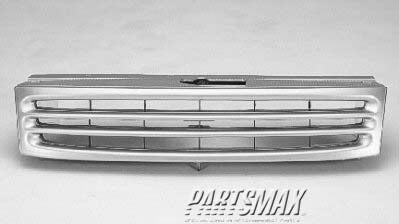 860 | 1991-1992 TOYOTA TERCEL Grille assy base model; argent & black | TO1200126|531111630003