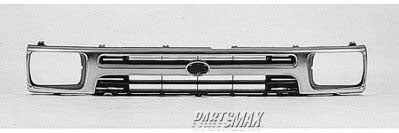 1200 | 1992-1995 TOYOTA PICKUP Grille assy 2WD; Chrome Shell/Painted Black Insert | TO1200128|5311135070