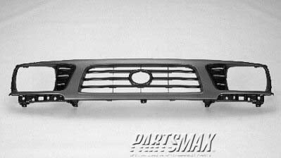 1200 | 1995-1997 TOYOTA TACOMA Grille assy 4WD; black | TO1200198|5310035310