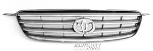 1200 | 2003-2004 TOYOTA COROLLA Grille assy w/bright emblem | TO1200244|5310002020