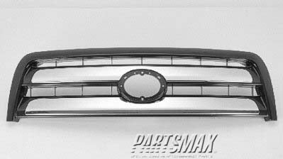860 | 2003-2006 TOYOTA TUNDRA Grille assy SR5; REGULAR CAB|ACCESS CAB; w/Chrome Molding; PTM | TO1200262|531000C100C0