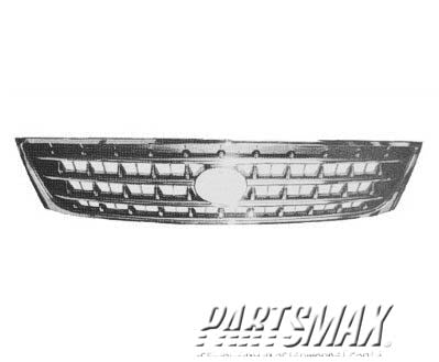 1200 | 2003-2004 TOYOTA AVALON Grille assy bright & black | TO1200265|53100AC060