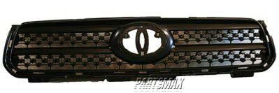1200 | 2006-2008 TOYOTA RAV4 Grille assy w/base/sport model; w/2.4L engine | TO1200293|5310142150