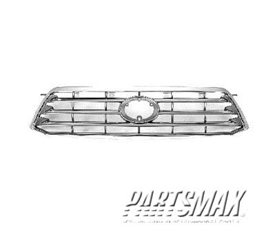 860 | 2008-2010 TOYOTA HIGHLANDER Grille assy SPORT | TO1200308|531010E100