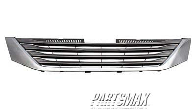 1200 | 2011-2014 TOYOTA SIENNA Grille assy BASE|L; 8 Passenger; w/o Radar Cruise Control | TO1200333|5310108090