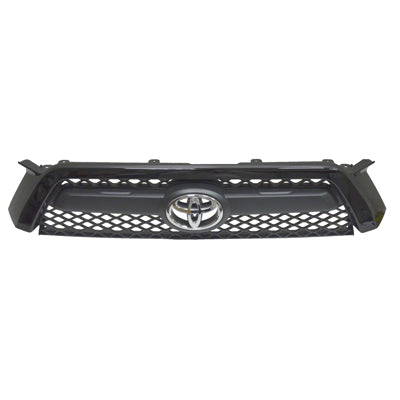 1200 | 2010-2013 TOYOTA 4RUNNER Grille assy w/o Chrome Trim; Black (Code 202); PTM | TO1200368|5310135060C0