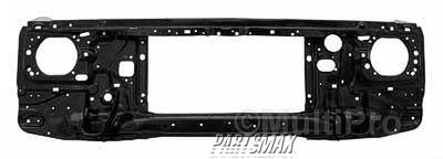 1225 | 1989-1995 TOYOTA PICKUP Radiator support assembly; w/o hood latch | TO1225171|TO1225171