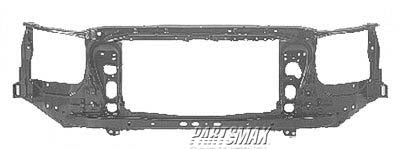 1070 | 2005-2015 TOYOTA TACOMA Radiator support complete assembly; steel | TO1225252|5320104090