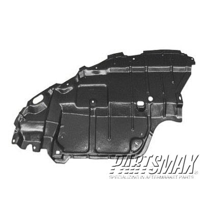 1228 | 2007-2011 TOYOTA CAMRY Lower engine cover Japan Built; LH | TO1228170|5144206100