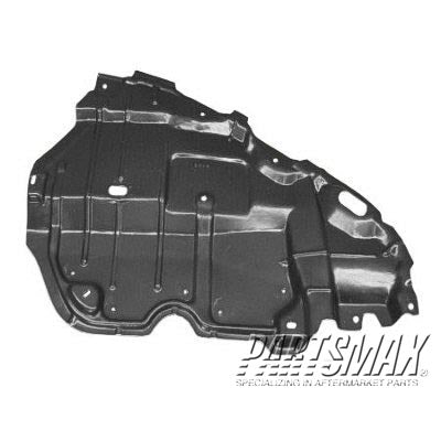 1228 | 2010-2011 TOYOTA CAMRY Lower engine cover HYBRID; RH | TO1228171|5144106110