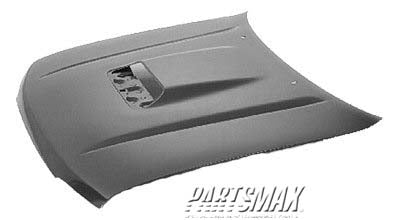 1230 | 1999-2002 TOYOTA 4RUNNER Hood panel assy w/hood scoop | TO1230178|5330135170
