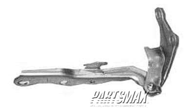 1236 | 1996-2000 TOYOTA RAV4 Hood hinge assy right side | TO1236122|5341042010