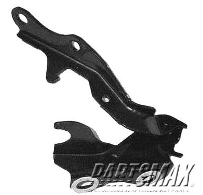 30 | 2000-2001 TOYOTA CAMRY Hood hinge assy right; USA built | TO1236132|53410AA011