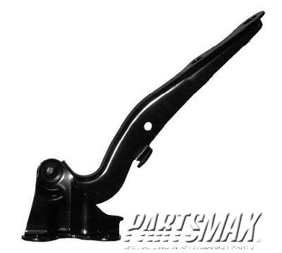 1236 | 2004-2009 TOYOTA PRIUS Hood hinge assy right; w/pad | TO1236154|5341047040