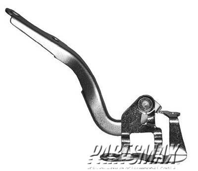 30 | 2006-2008 TOYOTA YARIS Hood hinge assy H/B; left | TO1236157|5342052180