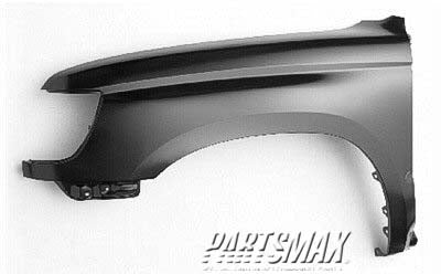 1240 | 1996-2002 TOYOTA 4RUNNER LT Front fender assy w/6 cyl. engine; w/o fender flares | TO1240165|5380235630