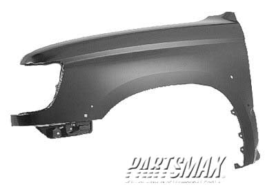 1240 | 1996-2002 TOYOTA 4RUNNER LT Front fender assy w/6 cyl. engine; w/fender flares | TO1240166|5380235640