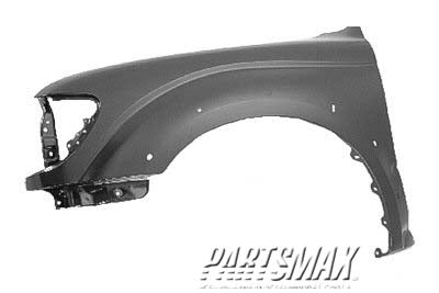1240 | 2001-2004 TOYOTA TACOMA LT Front fender assy w/wheel opening flare; w/bracket; except Stepside | TO1240188|5380204080
