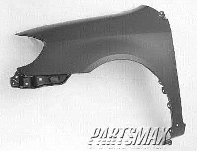 1240 | 2003-2008 TOYOTA COROLLA LT Front fender assy S model; w/o side lamp hole | TO1240195|5380202070