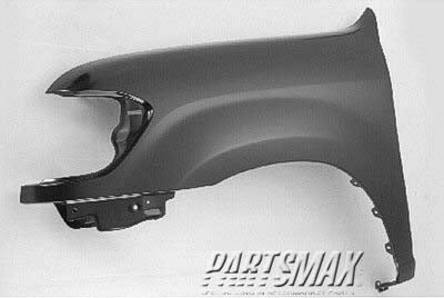 1240 | 2004-2004 TOYOTA TUNDRA LT Front fender assy Double Cab; w/o Fender Flares | TO1240200|538020C070