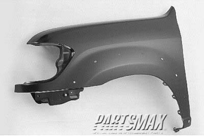 1240 | 2004-2004 TOYOTA TUNDRA LT Front fender assy Double Cab; w/Fender Flares | TO1240201|538020C080