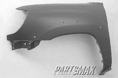 1240 | 2005-2015 TOYOTA TACOMA LT Front fender assy 4WD | TO1240208|5381204100